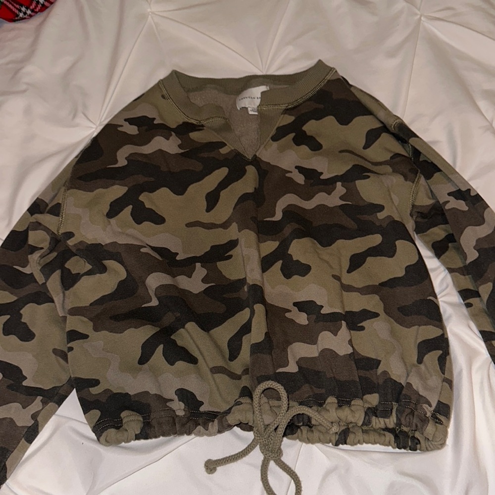 American eagle camouflage sweatshirt